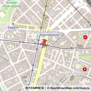 Mappa Viale di Porta Vercellina, 2, 20123 Milano, Milano (Lombardia)