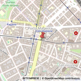 Mappa Corso Magenta, 130, 20094 Milano, Milano (Lombardia)