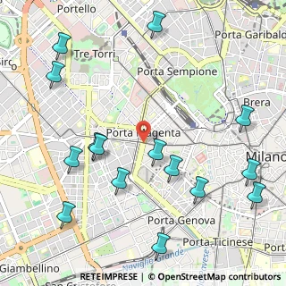 Mappa Corso Vercelli, 20123 Milano MI, Italia (1.30533)