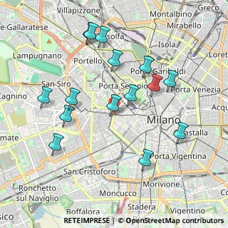 Mappa Corso Vercelli, 20123 Milano MI, Italia (2.006)