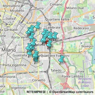 Mappa Via Privata Antonio Smareglia, 20133 Milano MI, Italia (1.3845)