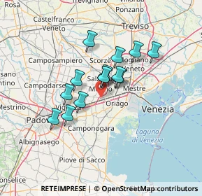 Mappa Via Salvo D'Acquisto, 30034 Mira VE, Italia (9.84643)