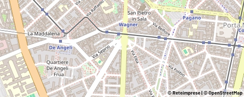 Mappa Milano