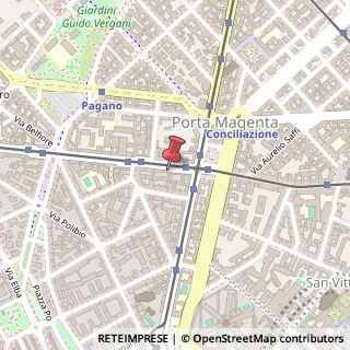 Mappa Corso Vercelli, 7, 20144 Milano, Milano (Lombardia)