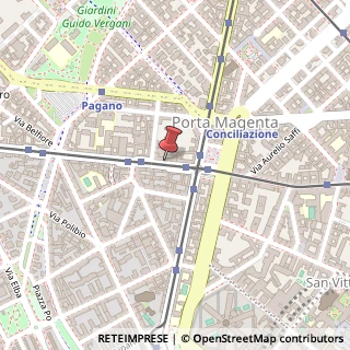 Mappa Corso Vercelli, 8, 20145 Milano, Milano (Lombardia)