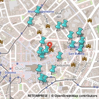 Mappa Via San Paolo, 20121 Milano MI, Italia (0.264)