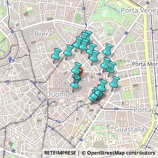 Mappa Piazza del Liberty, 20122 Milano MI, Italia (0.336)