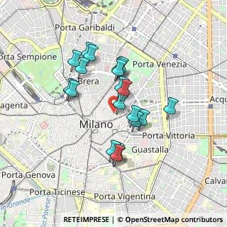 Mappa Piazza del Liberty, 20122 Milano MI, Italia (0.7425)