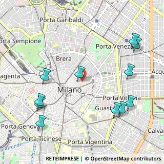 Mappa Via San Paolo, 20121 Milano MI, Italia (1.26909)