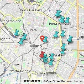 Mappa Via San Paolo, 20121 Milano MI, Italia (1.1385)