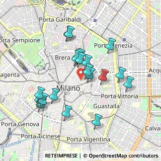 Mappa Piazza del Liberty, 20122 Milano MI, Italia (0.8585)