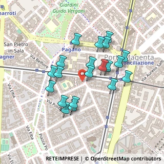 Mappa Galleria di Corso Vercelli, 20144 Milano MI, Italia (0.2035)