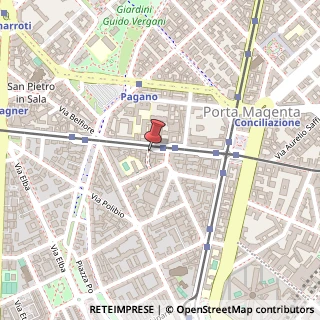 Mappa Galleria di Corso Vercelli, 25, 20145 Milano, Milano (Lombardia)