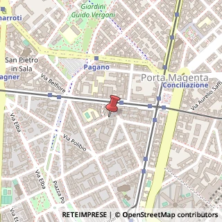 Mappa Via Angelo Mauri, 3, 20144 Milano, Milano (Lombardia)