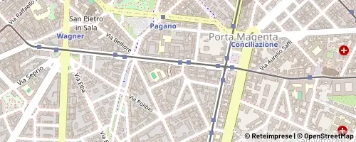 Mappa Milano