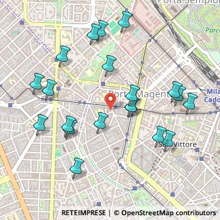 Mappa Via Mauri Angelo, 20144 Milano MI, Italia (0.5535)