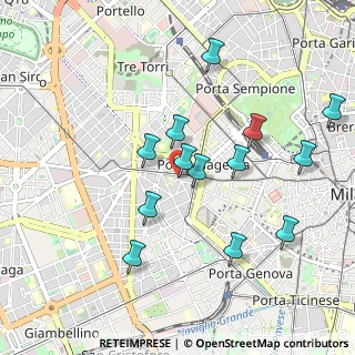 Mappa Galleria di Corso Vercelli, 20144 Milano MI, Italia (0.93308)