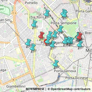 Mappa Galleria di Corso Vercelli, 20144 Milano MI, Italia (0.9495)