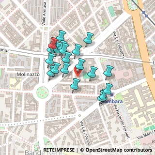Mappa Via Privata Poggibonsi, 20146 Milano MI, Italia (0.182)
