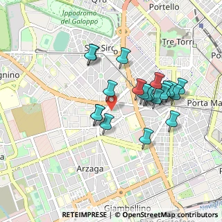 Mappa Via Privata Poggibonsi, 20146 Milano MI, Italia (0.8045)