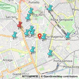 Mappa Presso Dott. Bossa, 20146 Milano MI, Italia (1.02917)