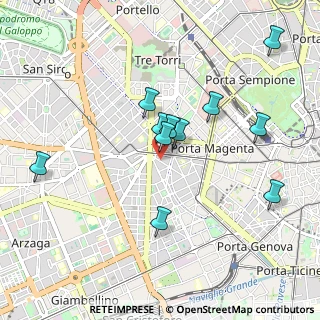 Mappa Presso Dott. Bossa, 20146 Milano MI, Italia (0.88455)