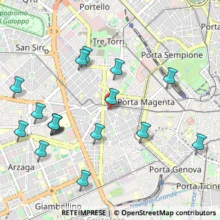 Mappa Presso Dott. Bossa, 20146 Milano MI, Italia (1.23353)