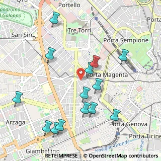 Mappa Presso Dott. Bossa, 20146 Milano MI, Italia (1.13357)