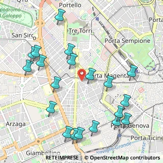 Mappa Presso Dott. Bossa, 20146 Milano MI, Italia (1.2395)