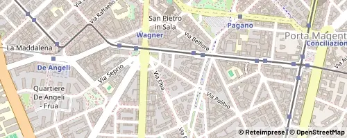 Mappa Milano