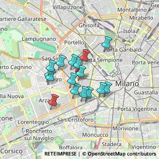 Mappa Presso Dott. Bossa, 20146 Milano MI, Italia (1.25125)