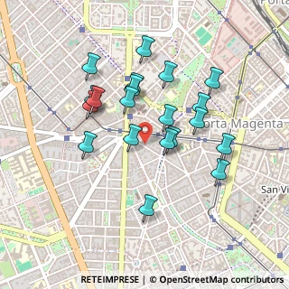 Mappa Presso Dott. Bossa, 20146 Milano MI, Italia (0.4125)