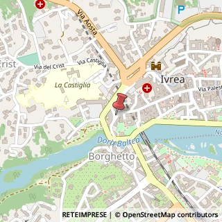 Mappa Piazza Gioberti, 10015 Ivrea TO, Italia, 10015 Ivrea, Torino (Piemonte)