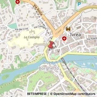Mappa Piazza Gioberti, 15, 10015 Ivrea, Torino (Piemonte)
