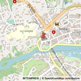 Mappa Via Camillo Arduino, 10015 Ivrea TO, Italia, 10015 Ivrea, Torino (Piemonte)