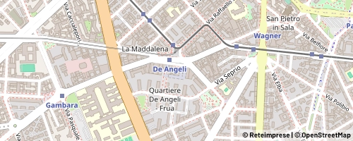 Mappa Milán