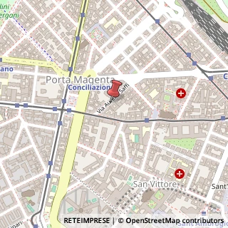 Mappa Via Aurelio Saffi, 29, 20123 Milano, Milano (Lombardia)