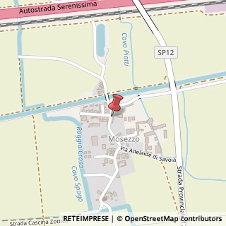 Mappa Via Adelaide di Savoia, 22, 28060 San Pietro Mosezzo, Novara (Piemonte)