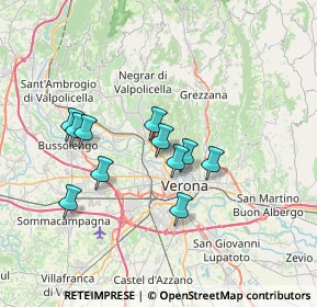 Mappa Via Preare, 37124 Verona VR, Italia (5.84909)
