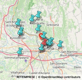 Mappa Via Preare, 37124 Verona VR, Italia (5.66688)