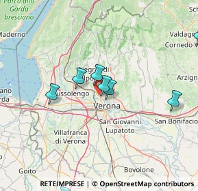 Mappa Via Preare, 37124 Verona VR, Italia (22.49364)