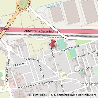 Mappa Via Cavalle?, 10, 28068 Romentino, Novara (Piemonte)