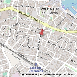 Mappa Viale Cavour, 19, 25015 Desenzano del Garda, Brescia (Lombardia)