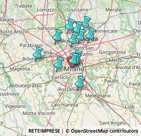 Mappa Piazza di Santa Maria delle Grazie, 20100 Milano MI, Italia (9.81)