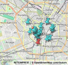 Mappa Piazza di Santa Maria delle Grazie, 20100 Milano MI, Italia (1.122)