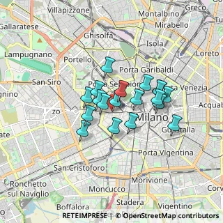 Mappa Piazza di Santa Maria delle Grazie, 20123 Milano MI, Italia (1.21895)