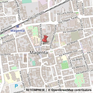 Mappa Via Pusterla, 3, 20013 Magenta, Milano (Lombardia)