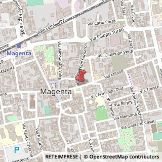 Mappa Via Giuseppe Mazzini, 33, 20013 Milano, Milano (Lombardia)