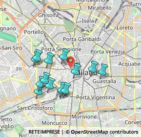 Mappa Corso Magenta, 20121 Milano MI, Italia (1.63714)