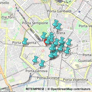 Mappa Corso Magenta, 20121 Milano MI, Italia (0.657)